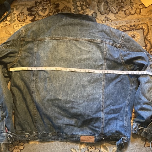 Iron Workers Denim Motorcycle Jacket - Picture 6 of 8